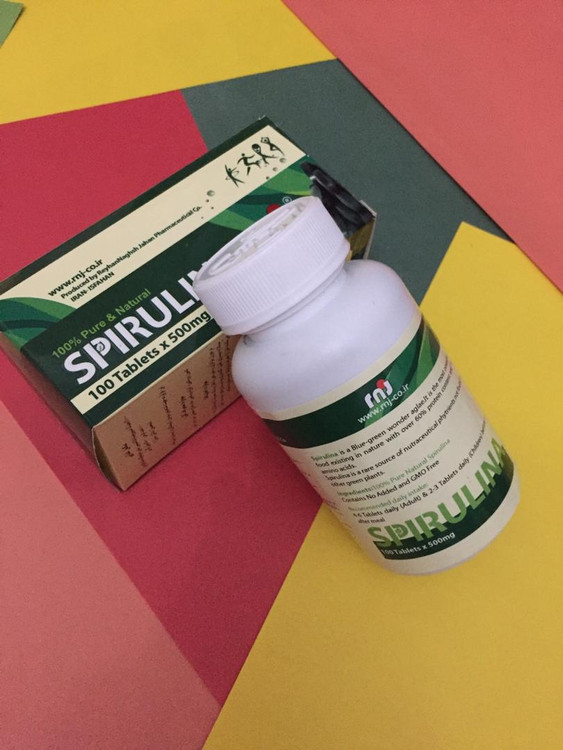 قرص ارگانیک جلبک اسپیرولینا